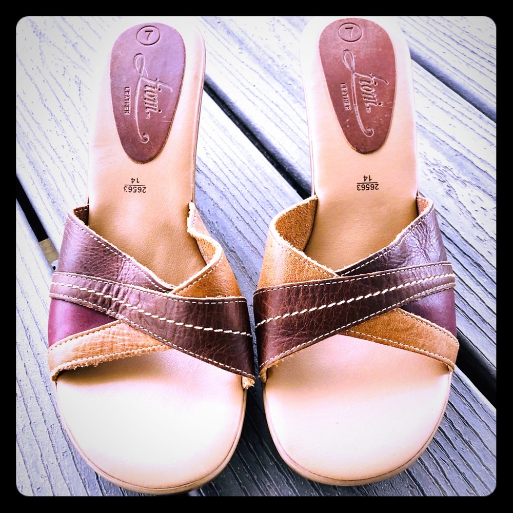 Vintage- leather sandals